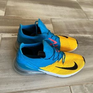 Nike Air Max 270 Flyknit Men’s Athletic Sneakers.